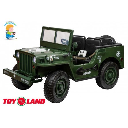 Детский электромобиль Jeep Willys YKE 4137 4x4